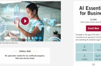 Business leaders learning about AI governance at Harvard Business School.